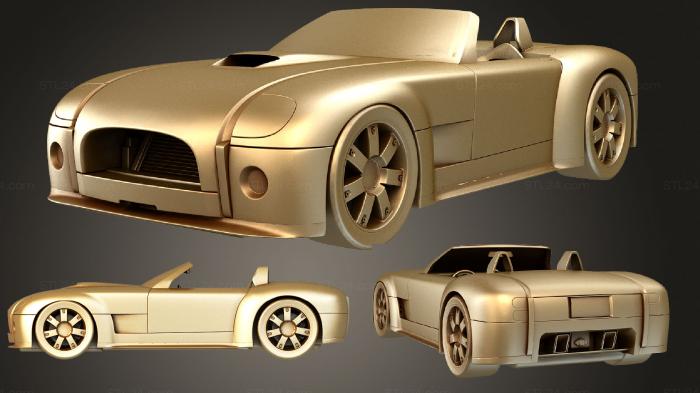 Vehicles (Ford Cobra 2004, CARS_1651) 3D models for cnc